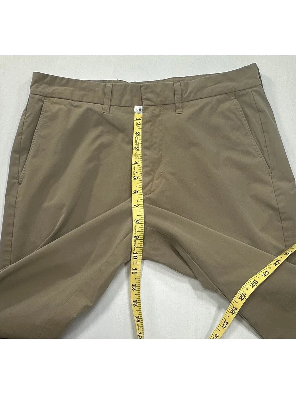 J Crew Thompson Flex Tapered Flat Chinos Brown Mens 30/30